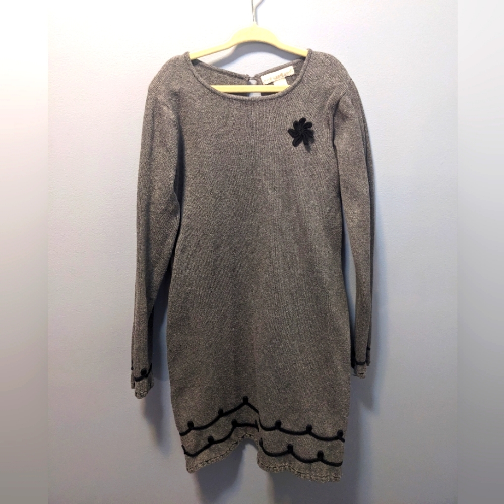 Girls Knit Sweater Dress